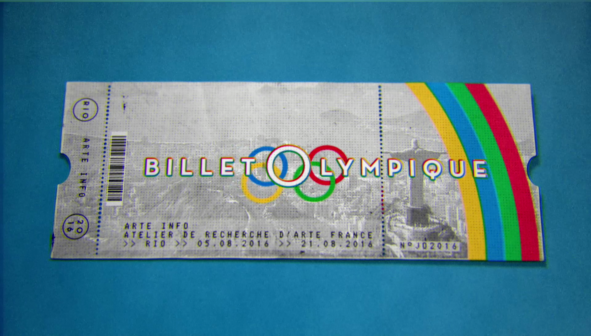 Billet olympique ARTE Studio